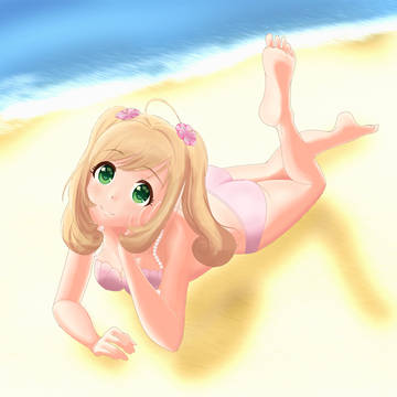はぁとの水着だぞっ☆