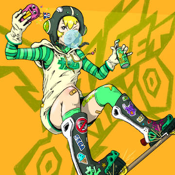ジェットセットラジオ　ガム