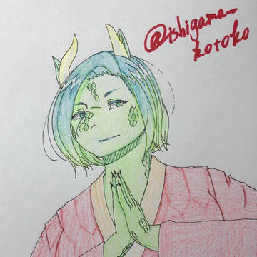メスケモワンドロで描いた東洋風龍(？)