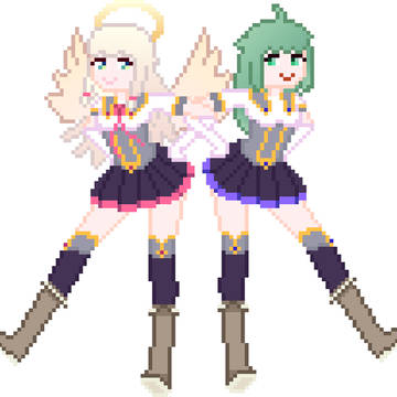 Twin Idol Jibril & Maria