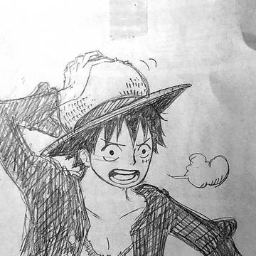 ワンピース2年後模写