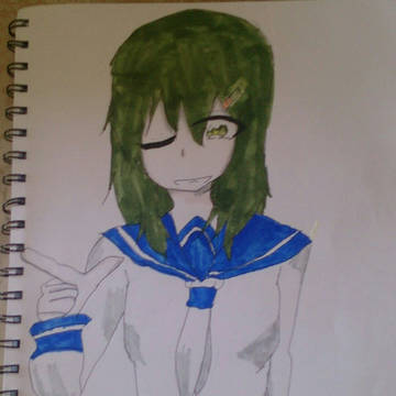 創作作品のアナログイラストlog
