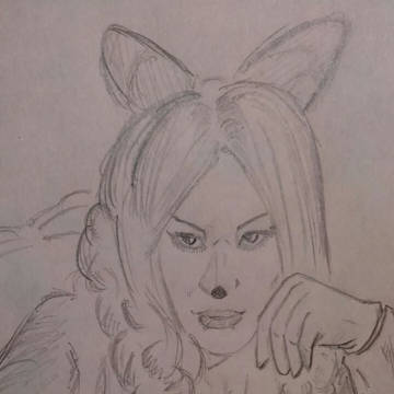 黒猫マイキーさん♪