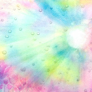 虹の雨