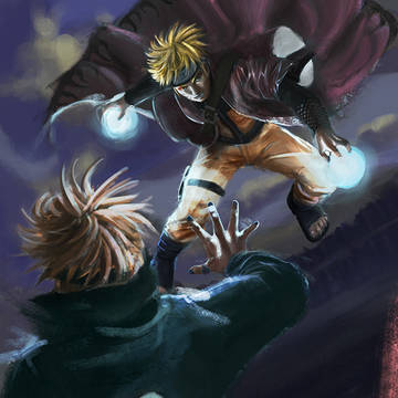Naruto vs Pain