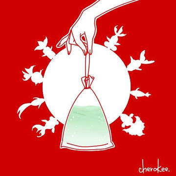 金魚すくい