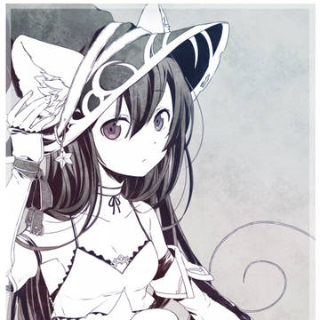ねずみみの魔女娘さん