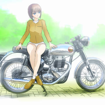 Cafe Racer Girl