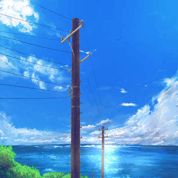 海の見える景色