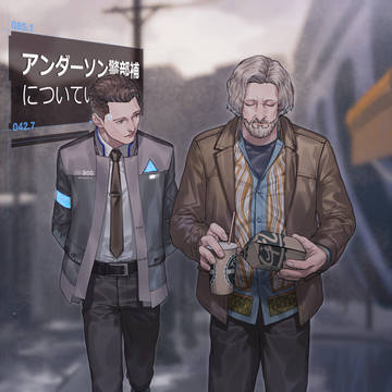 【DBH】コナーとハンク