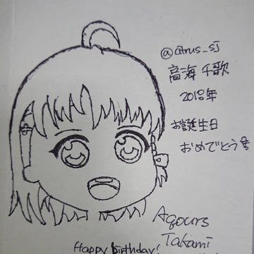 ちかっちお誕生日おめでとう!!