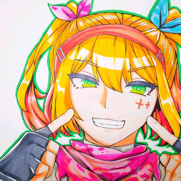 ラキナちゃんの笑顔がかわいい