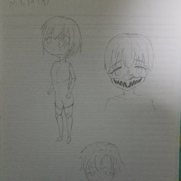 落書きです