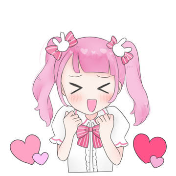 ファン活動中の女の子＊文字なし＊フリー画像