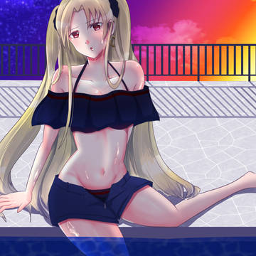 poolside