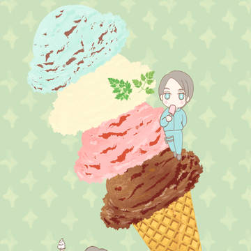 新藍のらくがき3