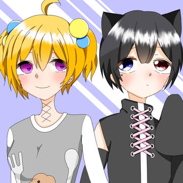 オリちゃん2人 『 描いてみた 』