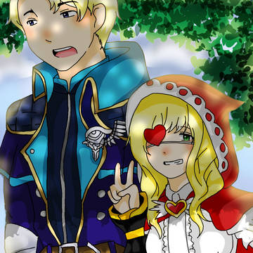 Hanging out with Alu ^^