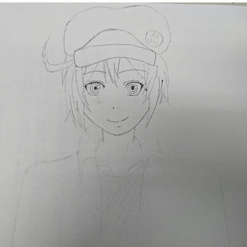 赤血球(模写_下書き)