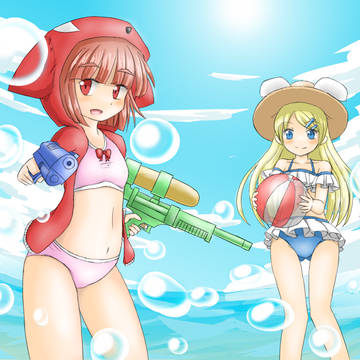 アリスと赤ずきんと夏
