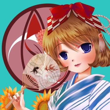 暑中見舞い、葉書版。