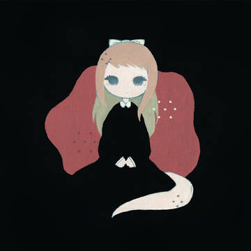 しっぽのはえたおんなのこ