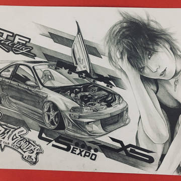 スポコンイラスト制作