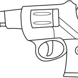 拳銃（習作）