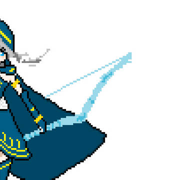 Ashe pixel art 애쉬 픽셀아트