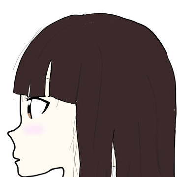 みぞれ横顔