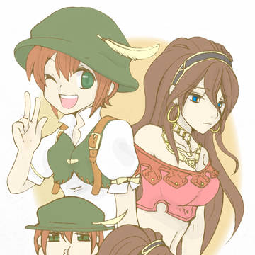 女子キャラ
