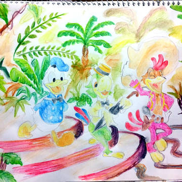 メキシコも水彩画