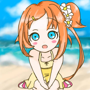 水着エルラたそ