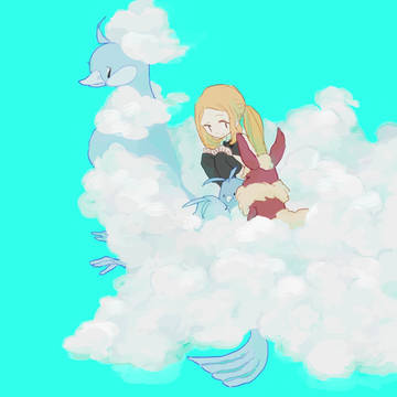 雲のなかで