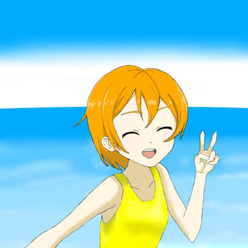 海に来たにゃ〰️