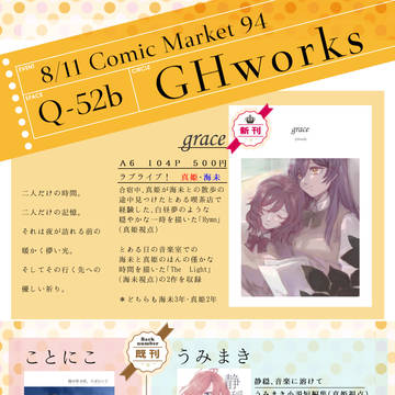 C94 GHworks お品書き