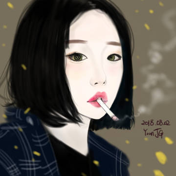 Smoking Girl