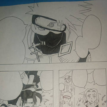ナルトを模写しました