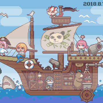 画了几天。