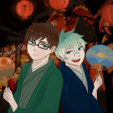 Kimono Blue Exorcist