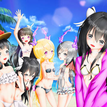 姉妹魔剣達の夏！
