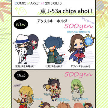 C94金曜日お品書きです