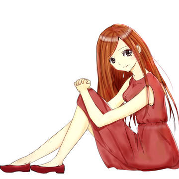 座りポーズ