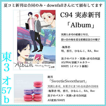 C94  東３ オ57ｂ　実赤合同本「Alubm」