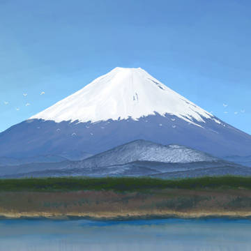 冬富士