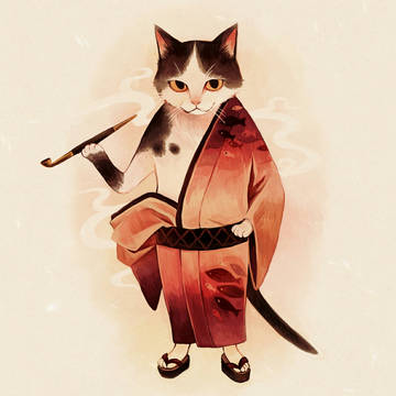 猫でござる