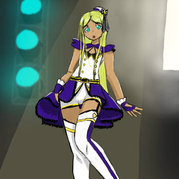 ライラさんにトップクローバーを着てほしかった
