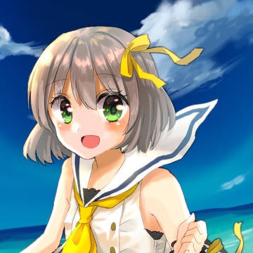 夏と少女と海