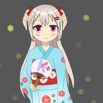 花咲アヤメ 浴衣ver.