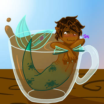 Merman in A Teacup